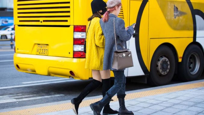 Streetstyle с недели моды в Сеуле