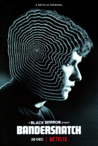 Постер к первому интерактивному сериалу Netflix «Чёрное зеркало. Брандашмыг»